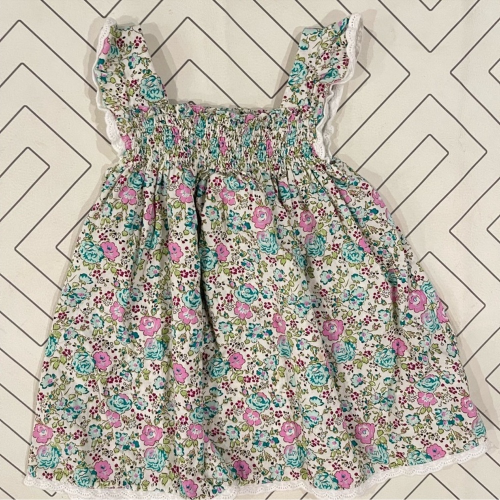Petit Confection Floral Ruffle Dress. Sz 18mo